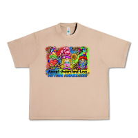 Burro accept understand love autism awareness western background Urban Heavy Tee - BarkalooDesign