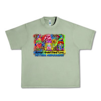 Oil Green accept understand love autism awareness western background Urban Heavy Tee - BarkalooDesign