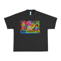 Pigment Black accept understand love autism awareness western background Urban Heavy Tee - BarkalooDesign