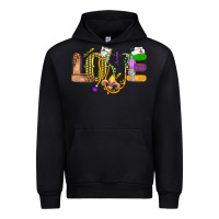 Foreset Green love nurse mardi gras Urban Hoodie - OliviaCreatesArt