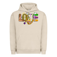 Pigment French Oak love nurse mardi gras Urban Hoodie - OliviaCreatesArt