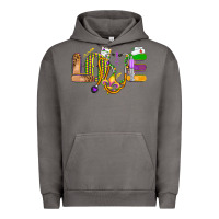 Pigment Tornado love nurse mardi gras Urban Hoodie - OliviaCreatesArt