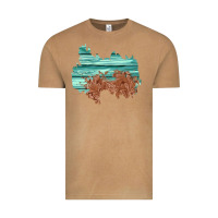 Wood Leather Patch Vintage Tee | Teevron