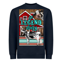 Western So Legend Dairy Holstein Cow Heavyweight Sweatshirt | Teevron