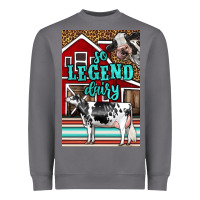 Storm Western So Legend Dairy Holstein Cow Heavyweight Sweatshirt - LillyAllenDesigns