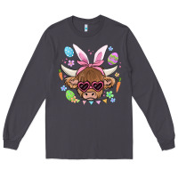 Smoke easter cow Long Sleeve Tee - MaliasSmallBusiness