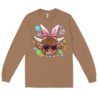Toasted Coconut easter cow Long Sleeve Tee - MaliasSmallBusiness