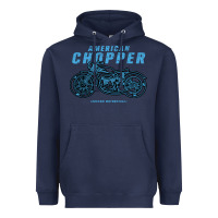 Navy American Chopper Heavyweight Hoodie - Bettercallsaul