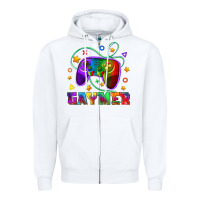 White Western Gaymer Zipper Hoodie - BundleAndBundleShop