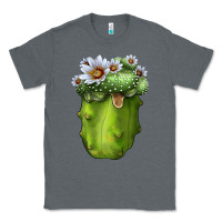 Charcoal Heather blossfeldia cacti Classic Tee - LillyAllenDesigns
