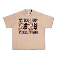 Burro three up three down Urban Heavy Tee - AdoDesignShop