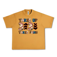 Peanut Butter three up three down Urban Heavy Tee - AdoDesignShop