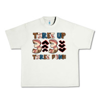Pistachio three up three down Urban Heavy Tee - AdoDesignShop