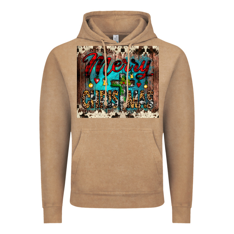 Merry Christmas Cross Tumbler Vintage Hoodie by JahusDesignShop | Teevron