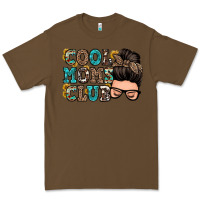 Cacao cool moms club messy bun Premium Tee - Zillion Design Studio