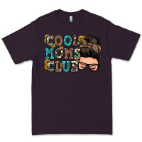Plum cool moms club messy bun Premium Tee - Zillion Design Studio