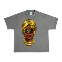 Tornado african woman Urban Heavy Tee - NancyCooperArtShop