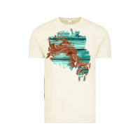 Vintage Arctic wood leather patch Vintage Tee - AdoDesignShop