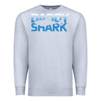 Heather Grey Daddy Shark Premium Sweatshirt - Bettercallsaul