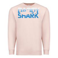 Pale Pink Daddy Shark Premium Sweatshirt - Bettercallsaul
