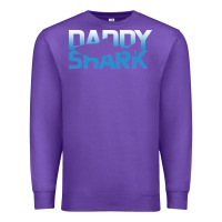 Purple Daddy Shark Premium Sweatshirt - Bettercallsaul