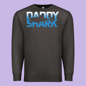 Daddy Shark Premium Sweatshirt Designed By Bettercallsaul