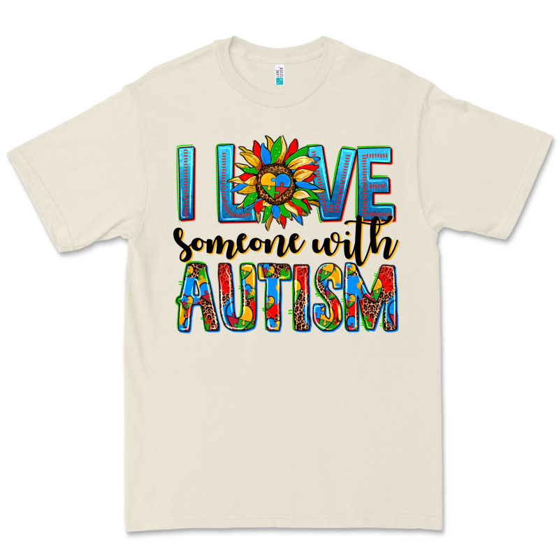 ı Love Someone With Autism Premium Tee by AdoDesignShop | Teevron