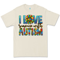 Bone ı love someone with autism Premium Tee - AdoDesignShop