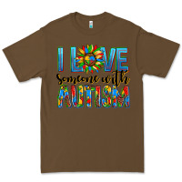 Cacao ı love someone with autism Premium Tee - AdoDesignShop