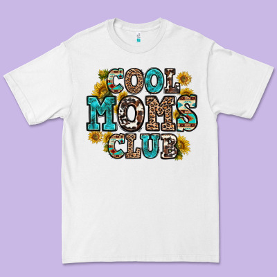 Cool Moms Club Premium Tee Designed By Zillion Design Studio