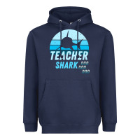 Navy Teacher Shark Doo Heavyweight Hoodie - Bettercallsaul