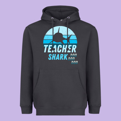 Teacher Shark Doo Heavyweight Hoodie Designed By Bettercallsaul