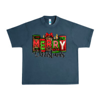Midnight Navy merry christmas license plate letters Urban Heavy Tee - Jasminsmagicworld