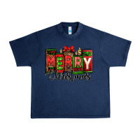 Navy merry christmas license plate letters Urban Heavy Tee - Jasminsmagicworld
