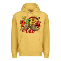 Antique Gold Papa cito Premium Hoodie - NancyCooperArtShop