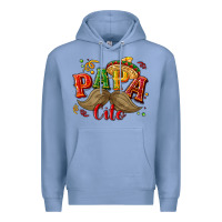 Colony Blue Papa cito Premium Hoodie - NancyCooperArtShop