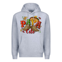 Heather Grey Papa cito Premium Hoodie - NancyCooperArtShop