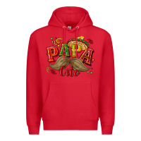 Red Papa cito Premium Hoodie - NancyCooperArtShop