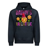 Navy daddys valentine olivia Urban Hoodie - OliviaCreatesArt
