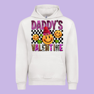 Daddys Valentine Olivia Urban Hoodie Designed By Oliviacreatesart