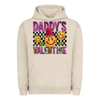 Pigment French Oak daddys valentine olivia Urban Hoodie - OliviaCreatesArt