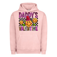 Pigment Salmon daddys valentine olivia Urban Hoodie - OliviaCreatesArt