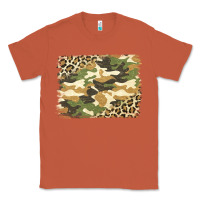 Copper leopard camo pattern background Classic Tee - Jasminsmagicworld