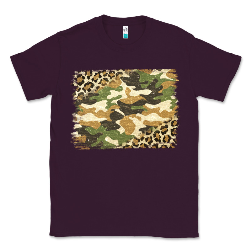 Leopard Camo Pattern Background Classic Tee by Jasminsmagicworld | Teevron