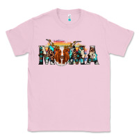 Bubblegum Pink longhorn mama Classic Tee - AdoDesignShop