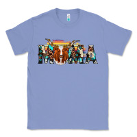 Colony Blue longhorn mama Classic Tee - AdoDesignShop