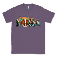 Lavender longhorn mama Classic Tee - AdoDesignShop