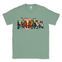 Sage longhorn mama Classic Tee - AdoDesignShop