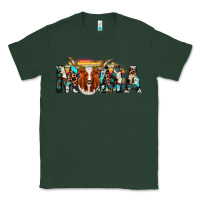 Sports Green longhorn mama Classic Tee - AdoDesignShop