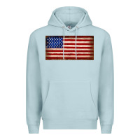 Blue Mist American flag Premium Hoodie - JahusDesignShop
